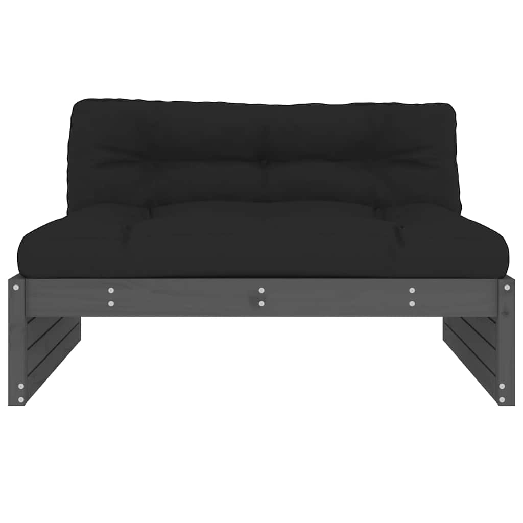 Middenbank 120x80 cm massief grenenhout grijs is nu te koop bij PeponiXL, paradijselijk wonen!