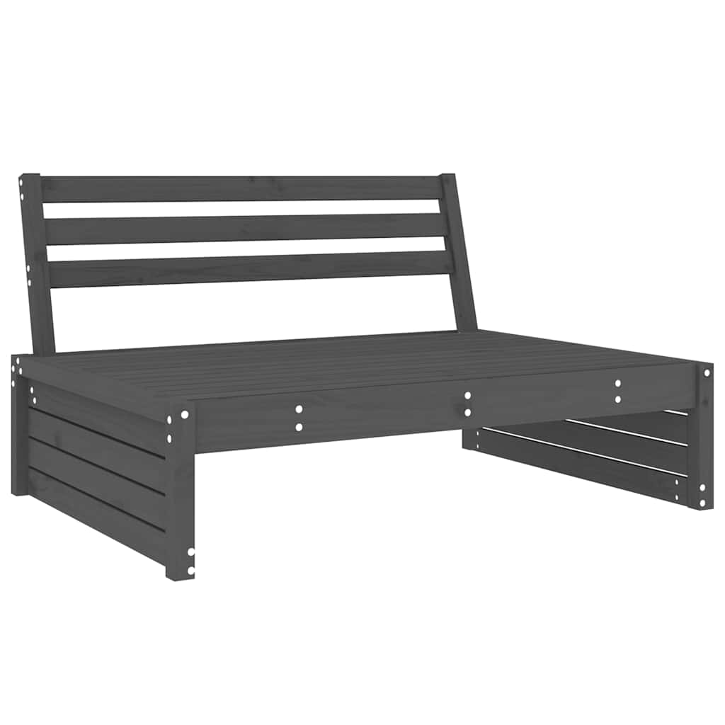 Middenbank 120x80 cm massief grenenhout grijs is nu te koop bij PeponiXL, paradijselijk wonen!