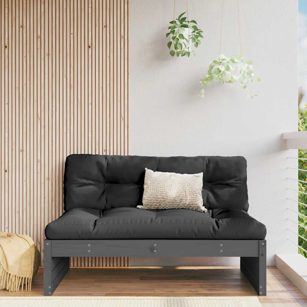 Middenbank 120x80 cm massief grenenhout grijs is nu te koop bij PeponiXL, paradijselijk wonen!