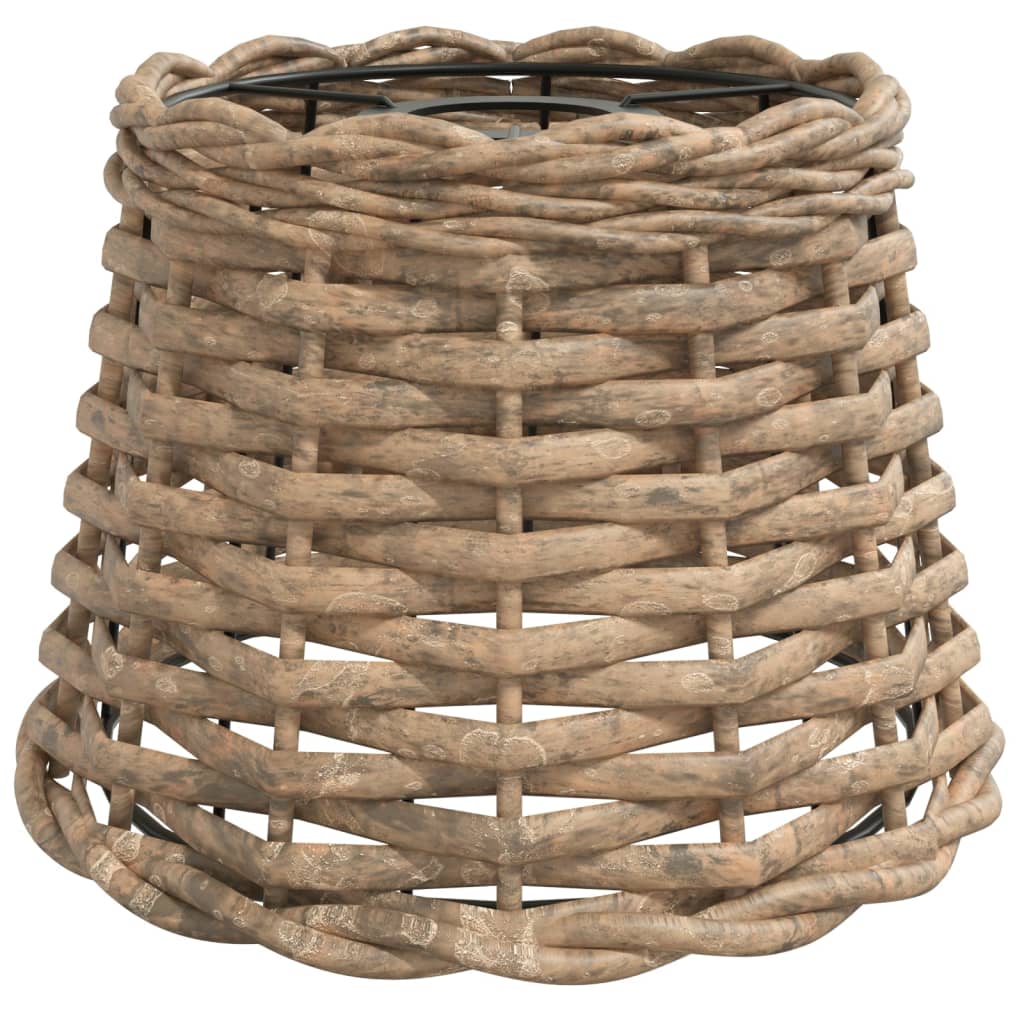 Plafondlampenkap Ø20x15 cm wicker bruin is nu te koop bij PeponiXL, paradijselijk wonen!