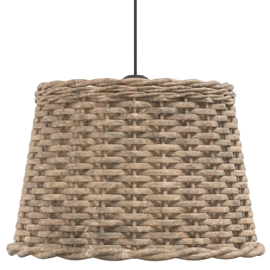 Plafondlampenkap Ø40x26 cm wicker bruin is nu te koop bij PeponiXL, paradijselijk wonen!