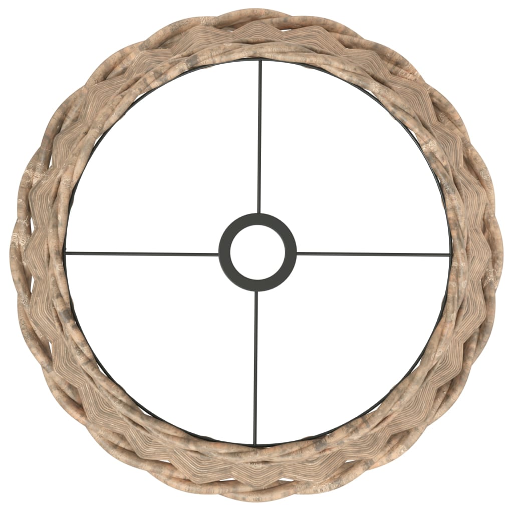 Plafondlampenkap Ø40x26 cm wicker bruin is nu te koop bij PeponiXL, paradijselijk wonen!