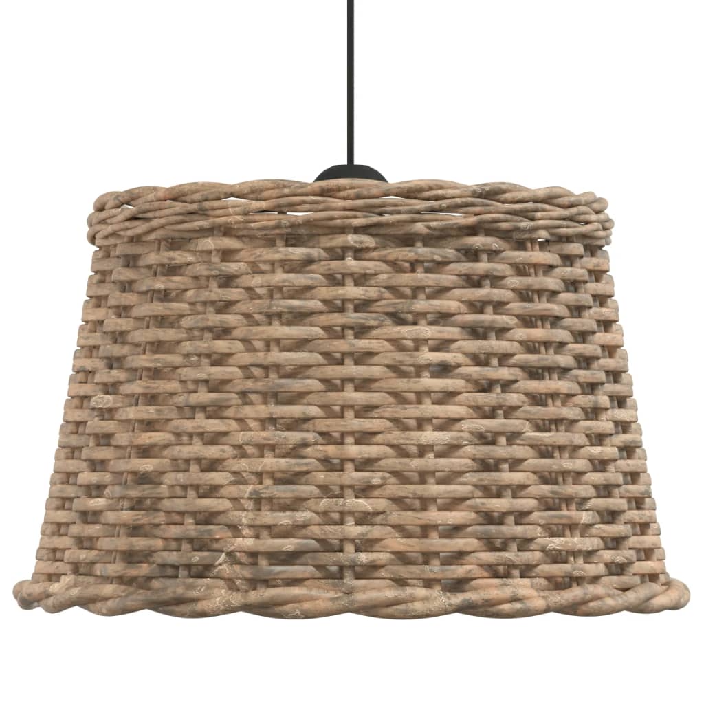 Plafondlampenkap Ø45x28 cm wicker bruin is nu te koop bij PeponiXL, paradijselijk wonen!