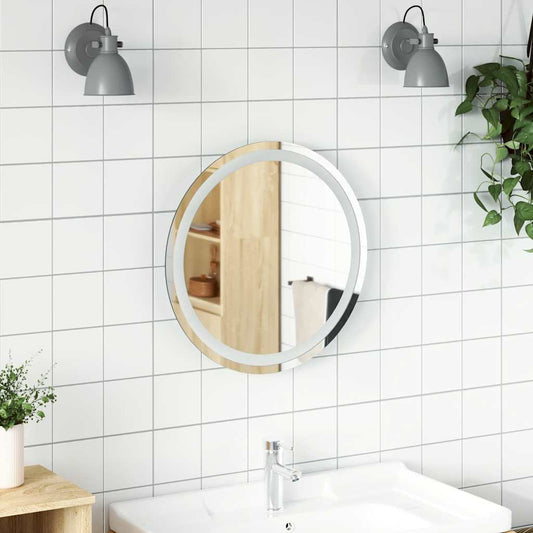 Badkamerspiegel LED rond 50 cm is nu te koop bij PeponiXL, paradijselijk wonen!