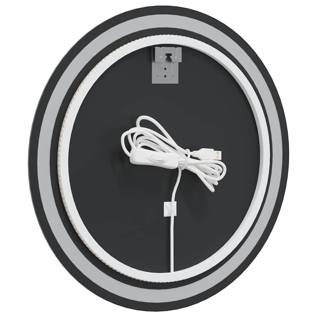 Badkamerspiegel LED rond 60 cm is nu te koop bij PeponiXL, paradijselijk wonen!