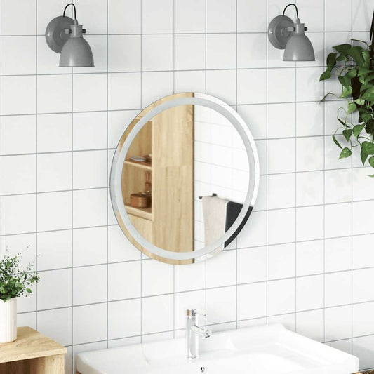 Badkamerspiegel LED rond 60 cm is nu te koop bij PeponiXL, paradijselijk wonen!