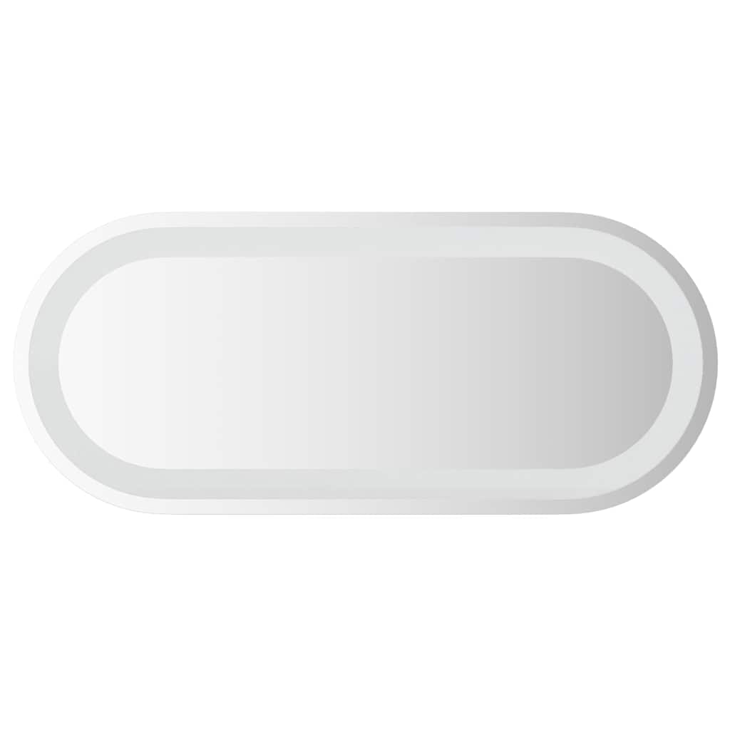 Badkamerspiegel LED ovaal 70x30 cm