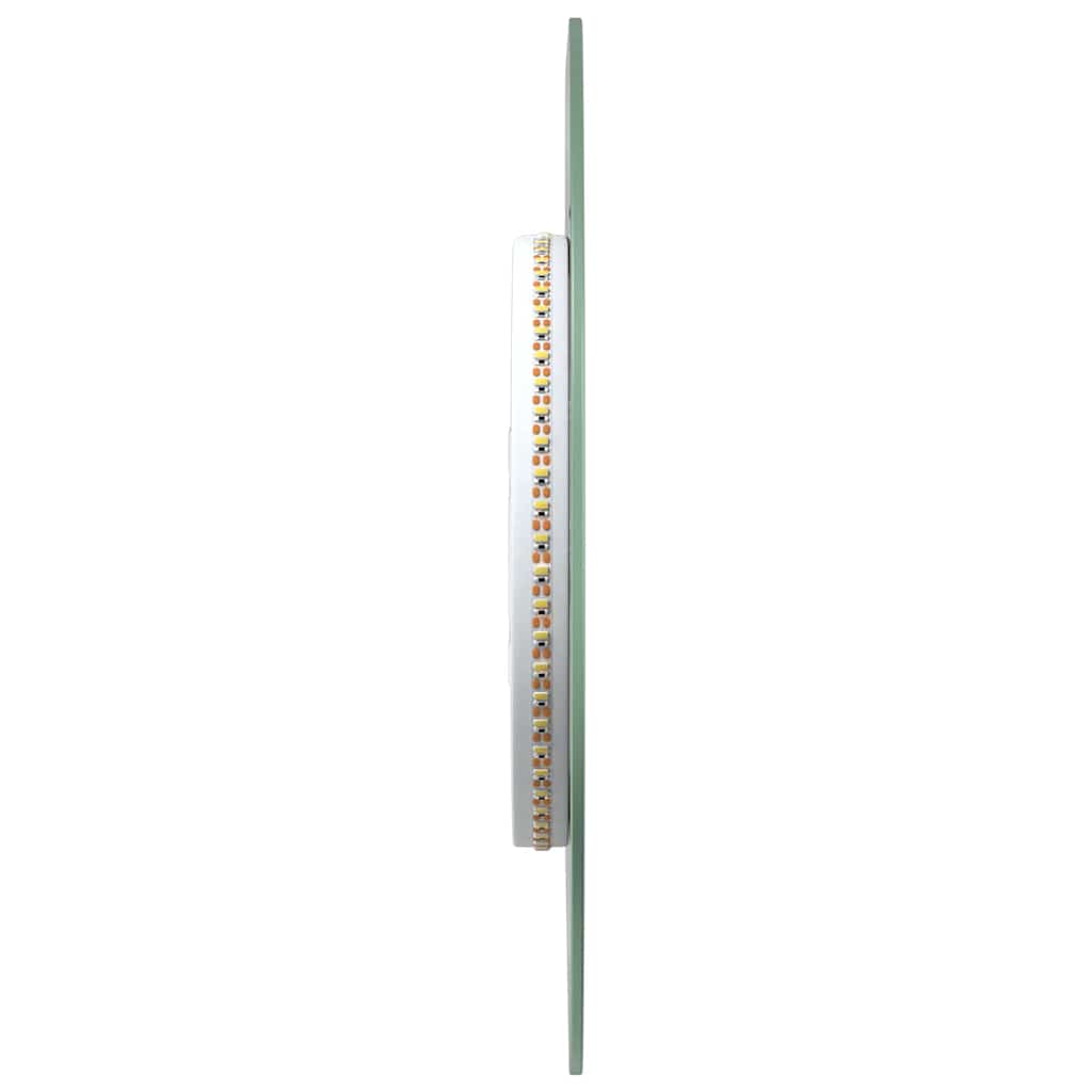 Badkamerspiegel LED ovaal 70x30 cm