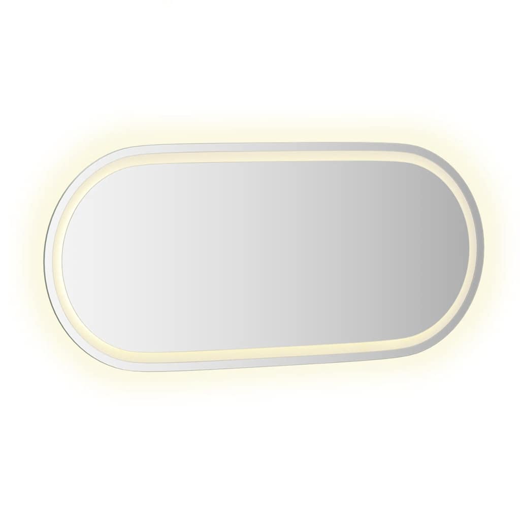 Badkamerspiegel LED ovaal 100x45 cm is nu te koop bij PeponiXL, paradijselijk wonen!