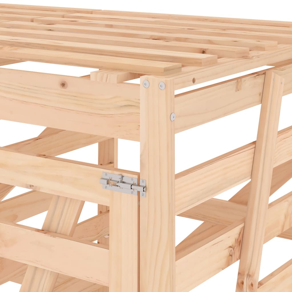 Containerberging dubbel massief grenenhout is nu te koop bij PeponiXL, paradijselijk wonen!