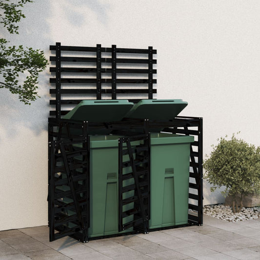 Containerberging dubbel massief grenenhout zwart is nu te koop bij PeponiXL, paradijselijk wonen!