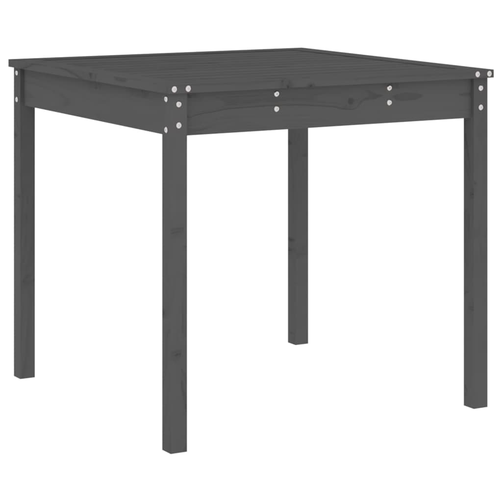 3-delige Bistroset massief grenenhout grijs is nu te koop bij PeponiXL, paradijselijk wonen!