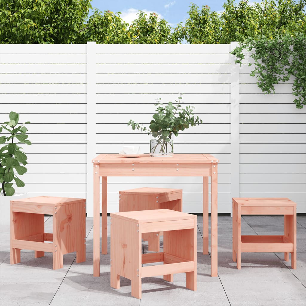 5-delige Tuinset massief douglashout is nu te koop bij PeponiXL, paradijselijk wonen!