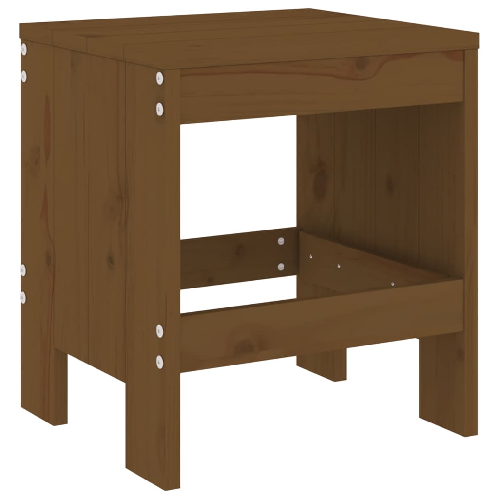 13-delige Tuinset massief grenenhout honingbruin is nu te koop bij PeponiXL, paradijselijk wonen!