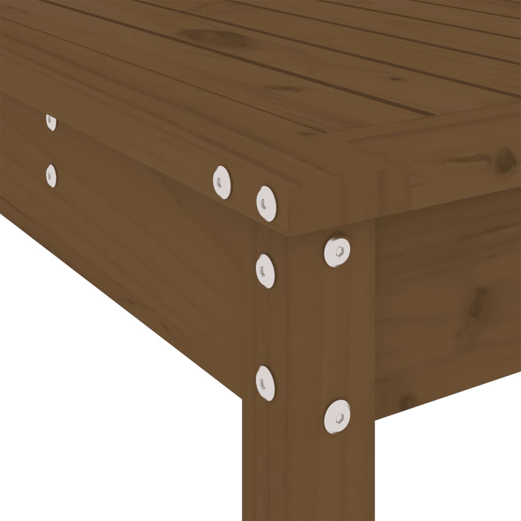 17-delige Tuinset massief grenenhout honingbruin is nu te koop bij PeponiXL, paradijselijk wonen!