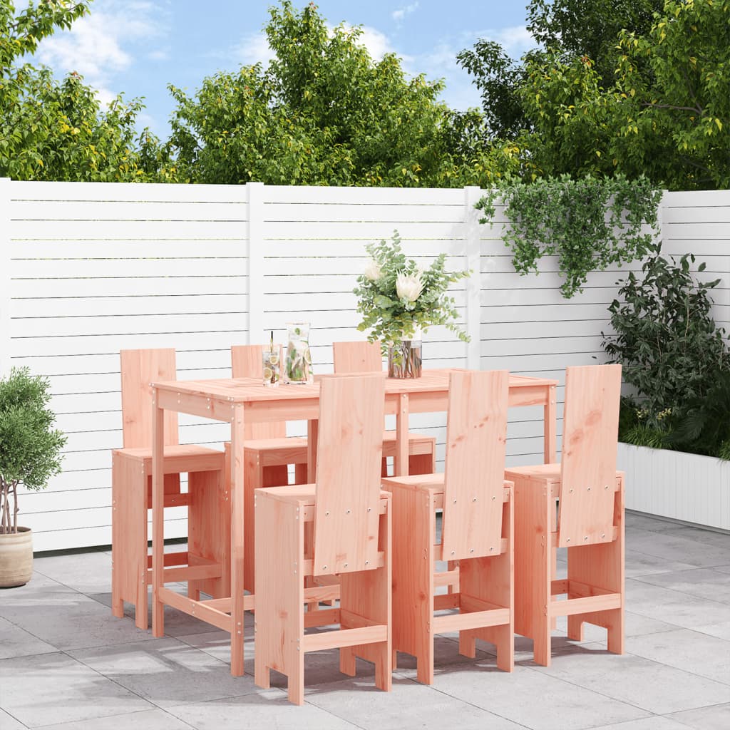 7-delige Tuinset massief douglashout is nu te koop bij PeponiXL, paradijselijk wonen!