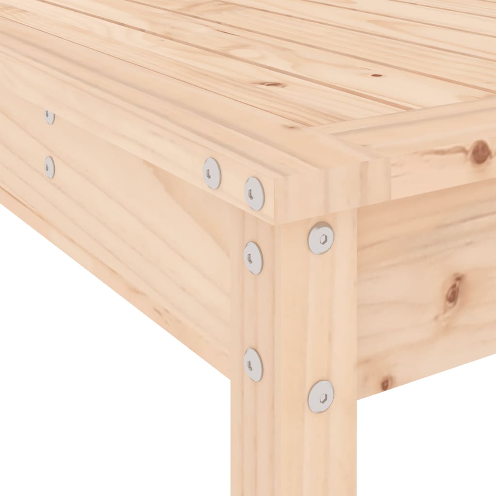 9-delige Barset massief grenenhout is nu te koop bij PeponiXL, paradijselijk wonen!