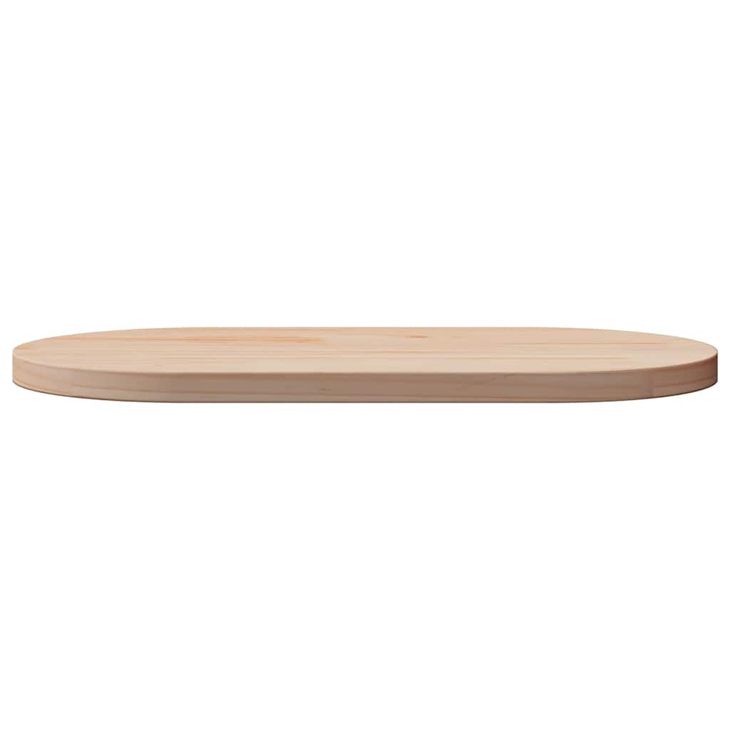 Tafelblad 60x30x2,5 cm massief grenenhout ovaal is nu te koop bij PeponiXL, paradijselijk wonen!