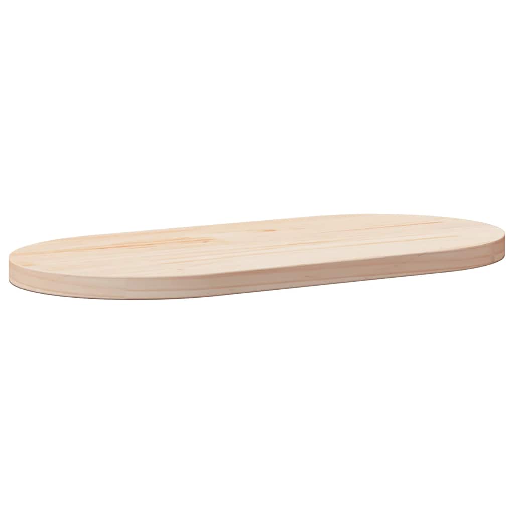 Tafelblad 70x35x2,5 cm massief grenenhout ovaal is nu te koop bij PeponiXL, paradijselijk wonen!