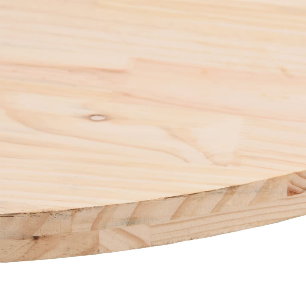 Tafelblad 70x35x2,5 cm massief grenenhout ovaal is nu te koop bij PeponiXL, paradijselijk wonen!