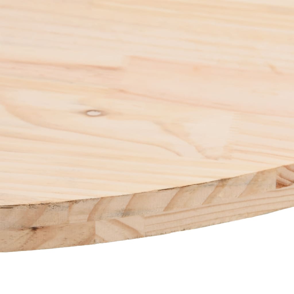 Tafelblad 100x50x2,5 cm massief grenenhout ovaal is nu te koop bij PeponiXL, paradijselijk wonen!