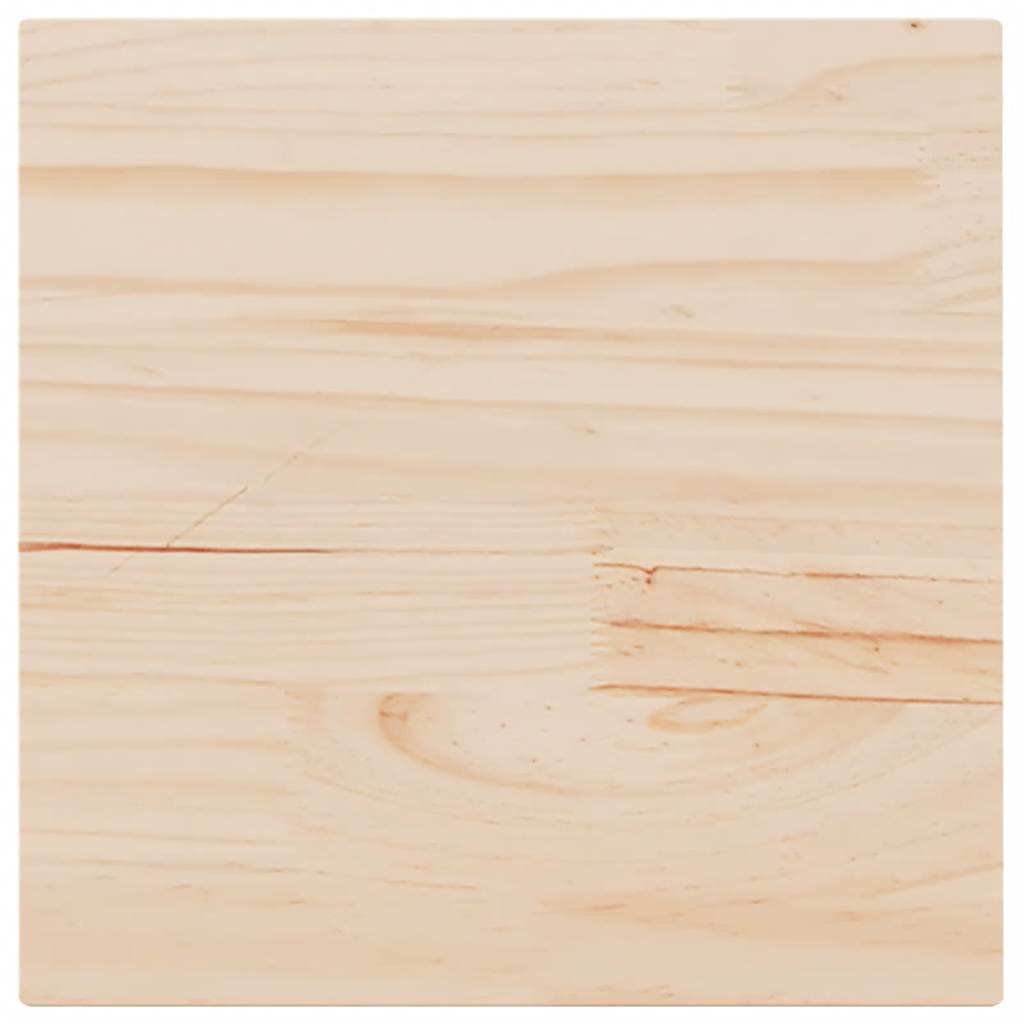 Tafelblad vierkant 60x60x2,5 cm massief grenenhout is nu te koop bij PeponiXL, paradijselijk wonen!