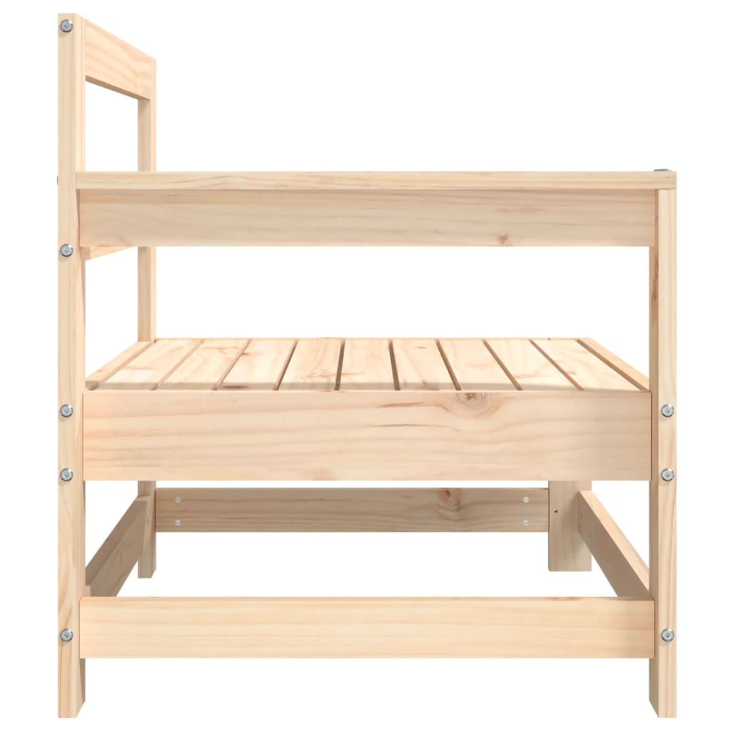 Tuinhoekbanken 2 st massief grenenhout is nu te koop bij PeponiXL, paradijselijk wonen!
