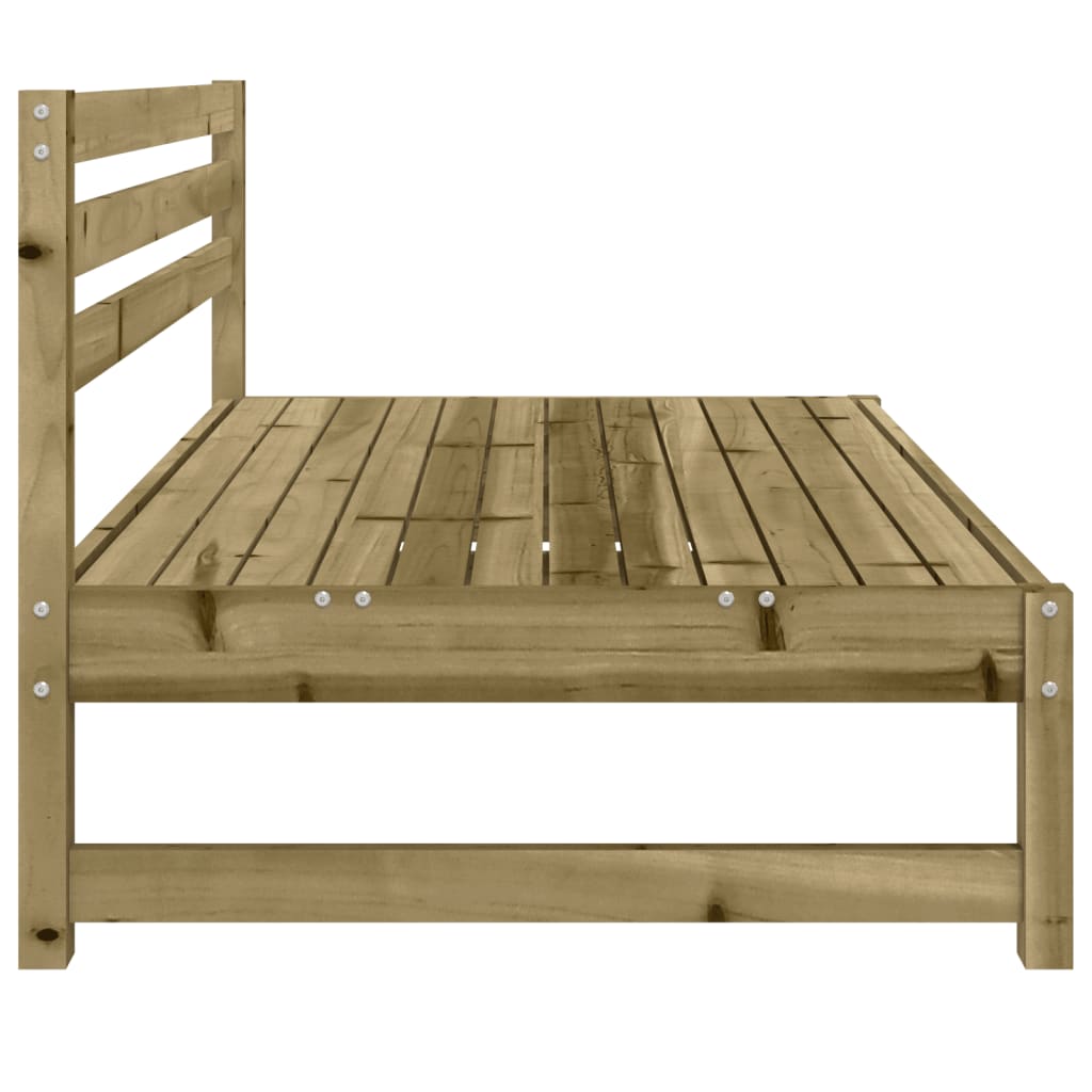 Tuinmiddenbanken 2 st 120x80 cm geïmpregneerd grenenhout is nu te koop bij PeponiXL, paradijselijk wonen!