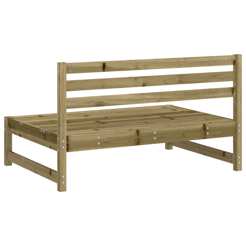 Tuinmiddenbanken 2 st 120x80 cm geïmpregneerd grenenhout is nu te koop bij PeponiXL, paradijselijk wonen!