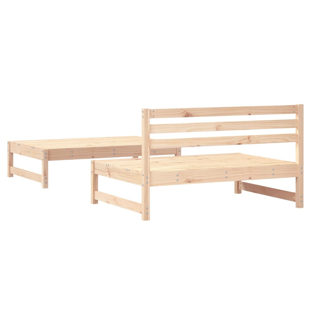 2-delige Loungeset massief grenenhout is nu te koop bij PeponiXL, paradijselijk wonen!