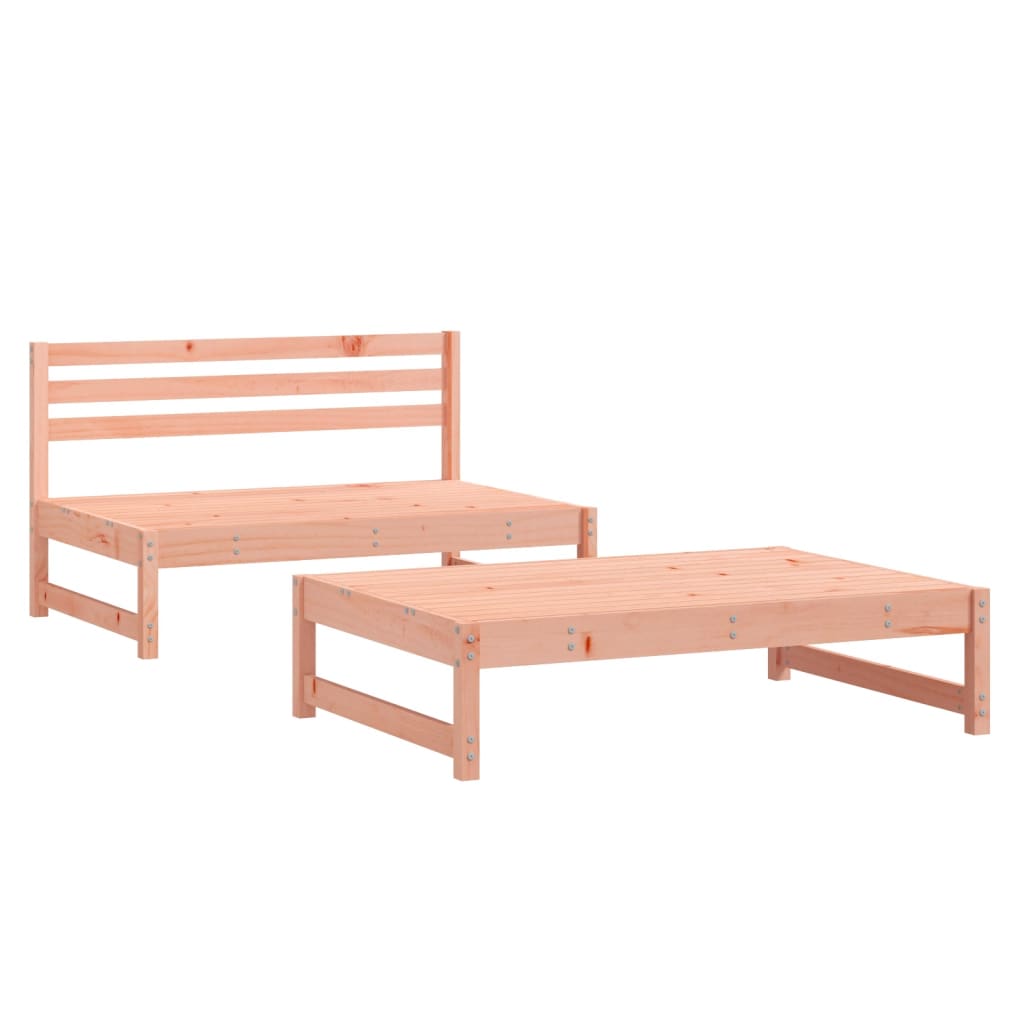 2-delige Loungeset massief douglashout is nu te koop bij PeponiXL, paradijselijk wonen!