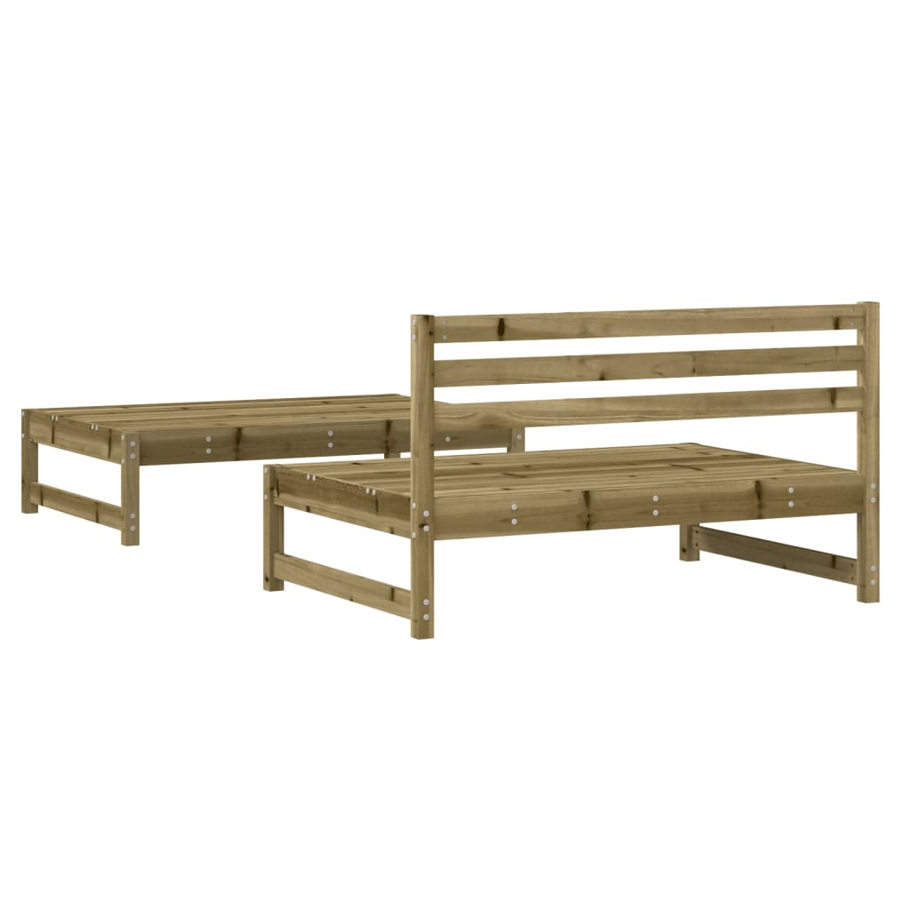 2-delige Loungeset geïmpregneerd grenenhout is nu te koop bij PeponiXL, paradijselijk wonen!