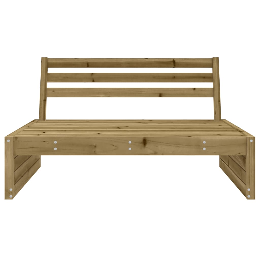 Tuinmiddenbank 120x80 cm geïmpregneerd grenenhout is nu te koop bij PeponiXL, paradijselijk wonen!