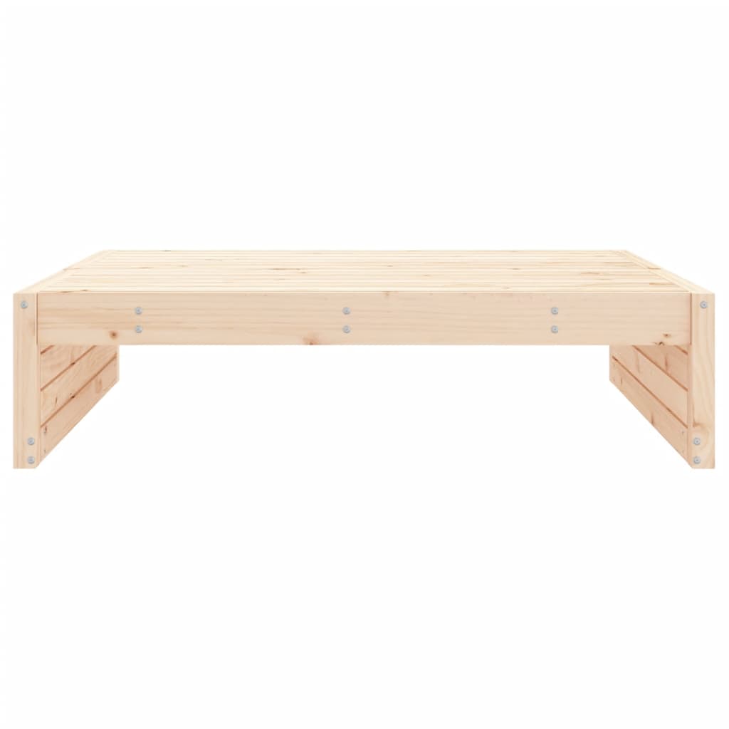 Tuinvoetenbank 120x80 cm massief grenenhout is nu te koop bij PeponiXL, paradijselijk wonen!