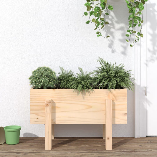 Plantenbak 62x30x38 cm massief grenenhout is nu te koop bij PeponiXL, paradijselijk wonen!