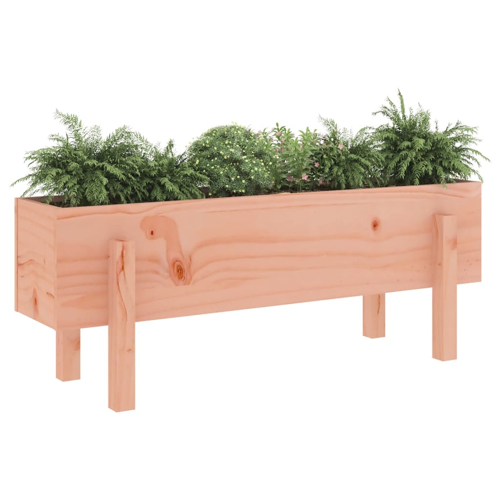 Plantenbak verhoogd 101x30x38 cm massief douglashout is nu te koop bij PeponiXL, paradijselijk wonen!
