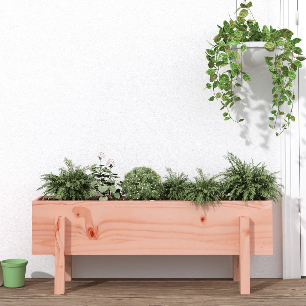 Plantenbak verhoogd 101x30x38 cm massief douglashout is nu te koop bij PeponiXL, paradijselijk wonen!