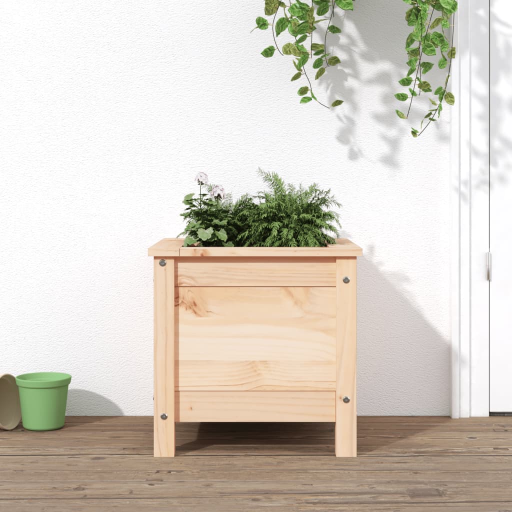 Plantenbak 40x40x39 cm massief grenenhout is nu te koop bij PeponiXL, paradijselijk wonen!