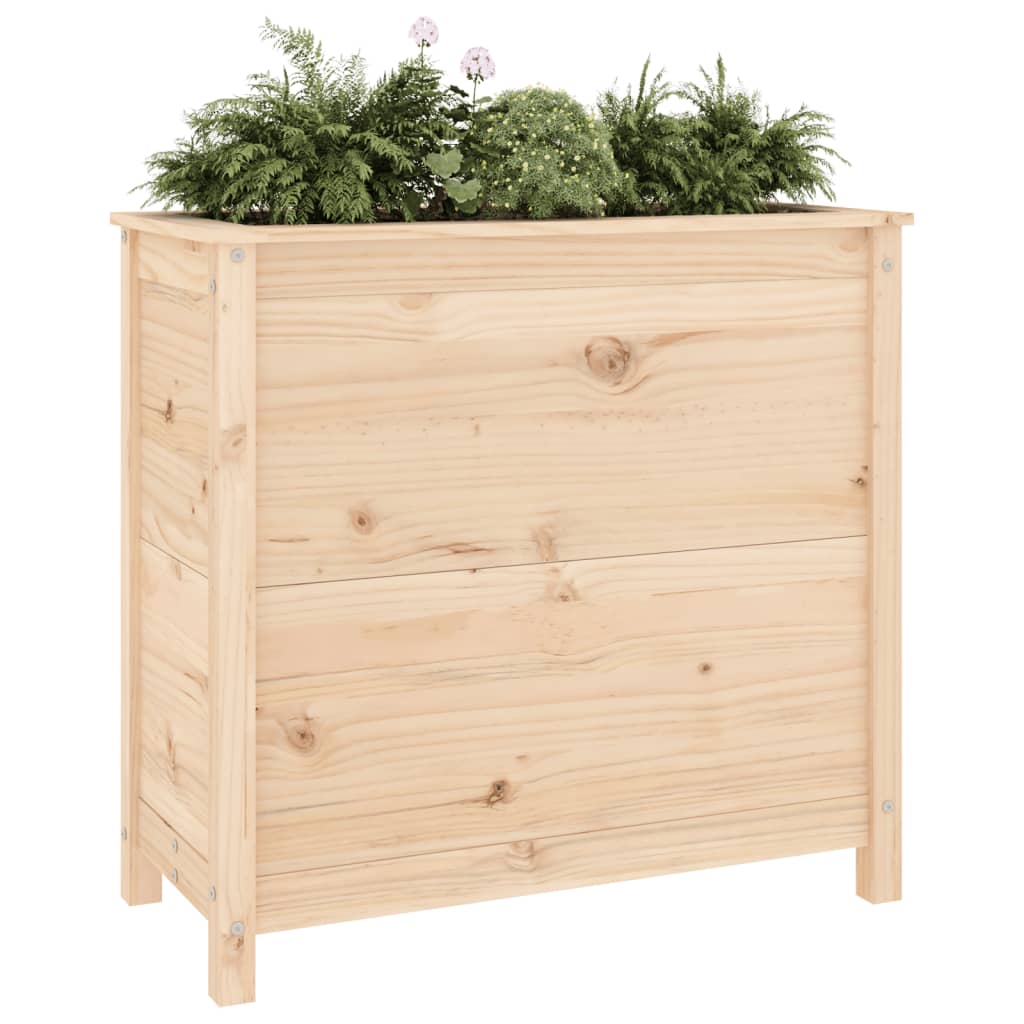 Plantenbak 82,5x40x78 cm massief grenenhout is nu te koop bij PeponiXL, paradijselijk wonen!