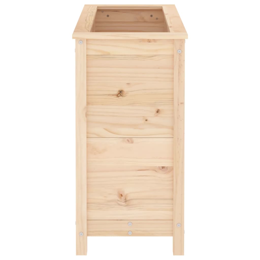 Plantenbak 82,5x40x78 cm massief grenenhout is nu te koop bij PeponiXL, paradijselijk wonen!