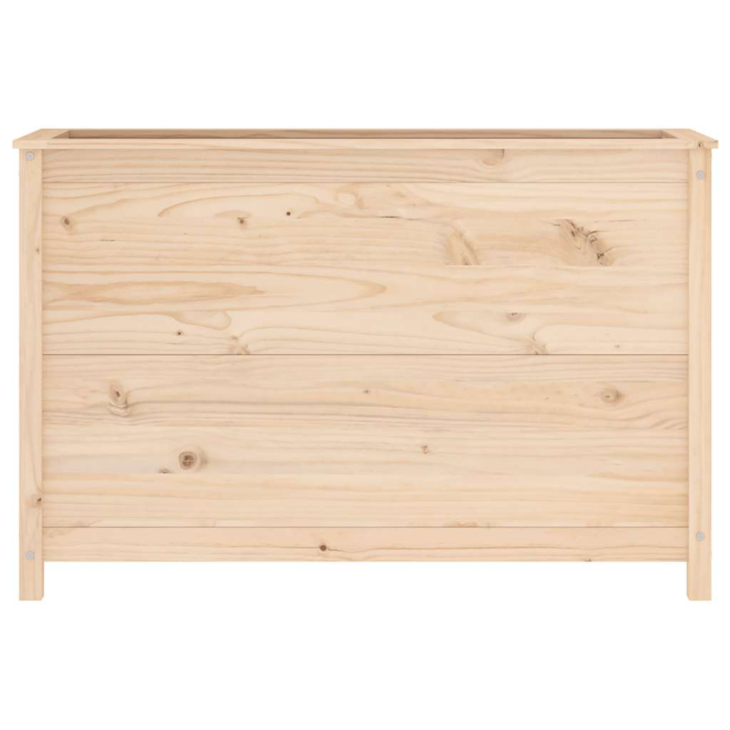 Plantenbak verhoogd 119,5x40x78 cm massief grenenhout is nu te koop bij PeponiXL, paradijselijk wonen!