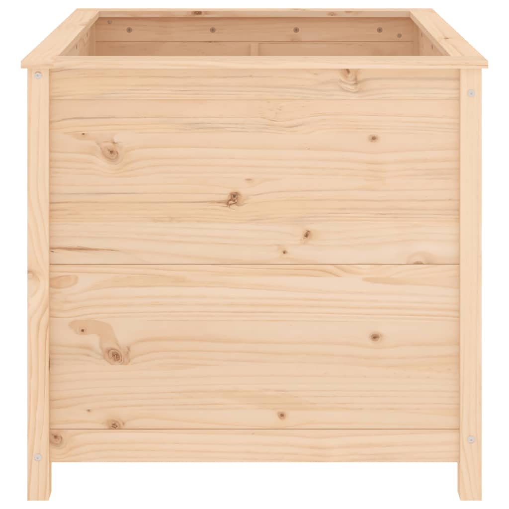 Plantenbak 82,5x82,5x78 cm massief grenenhout is nu te koop bij PeponiXL, paradijselijk wonen!