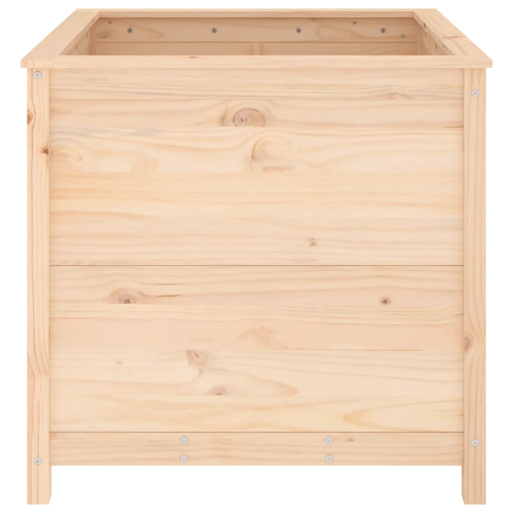 Plantenbak 82,5x82,5x78 cm massief grenenhout is nu te koop bij PeponiXL, paradijselijk wonen!