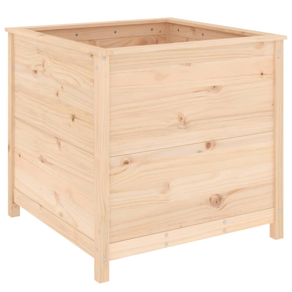 Plantenbak 82,5x82,5x78 cm massief grenenhout is nu te koop bij PeponiXL, paradijselijk wonen!