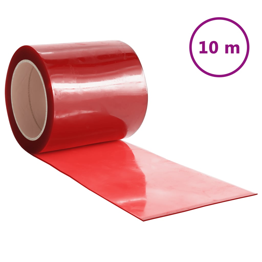 Deurgordijn 200x1,6 mm 10 m PVC rood is nu te koop bij PeponiXL, paradijselijk wonen!