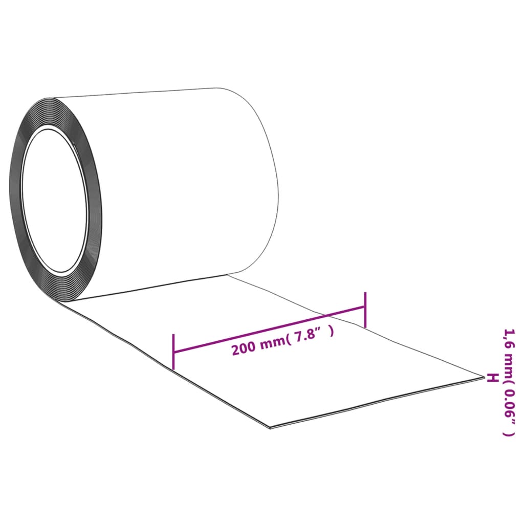 Deurgordijn 200x1,6 mm 25 m PVC rood is nu te koop bij PeponiXL, paradijselijk wonen!