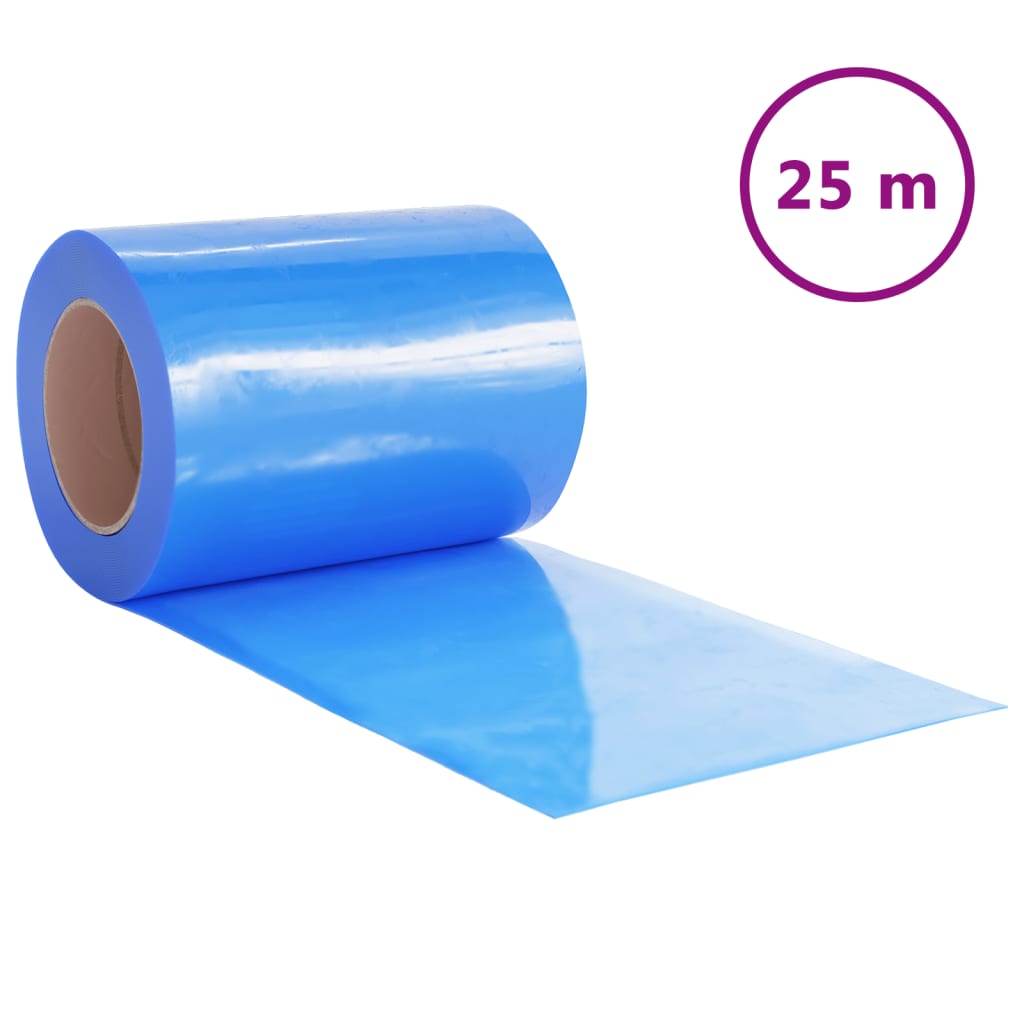 Deurgordijn 300x2,6 mm 25 m PVC blauw is nu te koop bij PeponiXL, paradijselijk wonen!