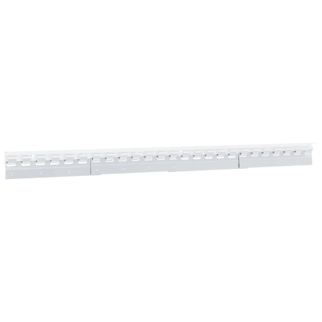 Verbindingsplaten 4 st 28 cm roestvrij staal zilverkleurig is nu te koop bij PeponiXL, paradijselijk wonen!