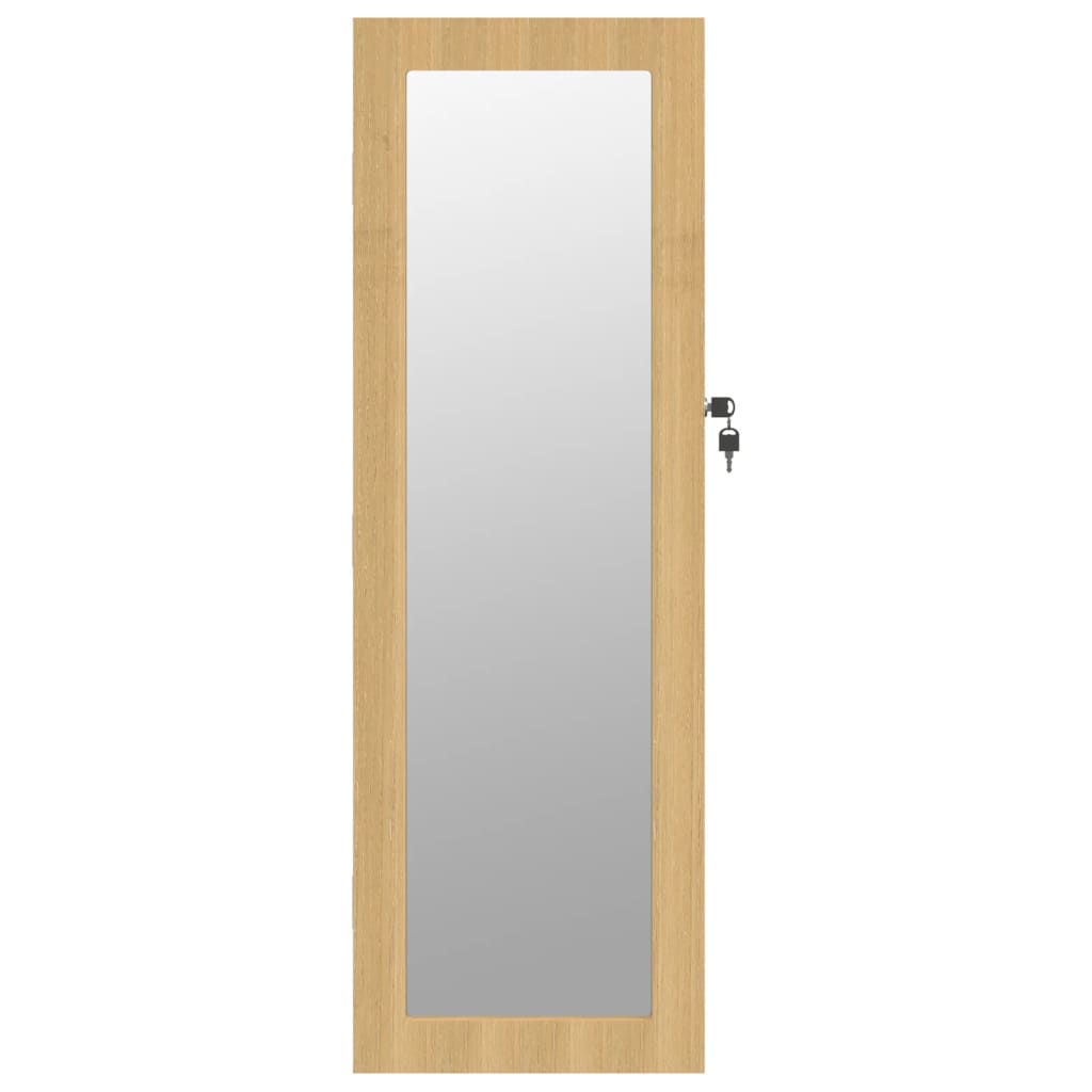 Sieradenkast met spiegel wandgemonteerd 30x8,5x90 cm wit is nu te koop bij PeponiXL, paradijselijk wonen!