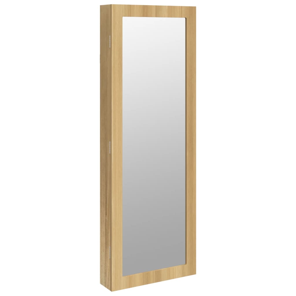 Sieradenkast met spiegel wandgemonteerd 37,5x10x106 cm is nu te koop bij PeponiXL, paradijselijk wonen!